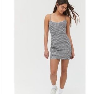 Urban Outfitters Southold Gingham Mini Dress